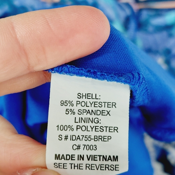 Boutique Blue Gorgeous Medallion Exotic Print Maxi Dress P2436 - Picture 10 of 11